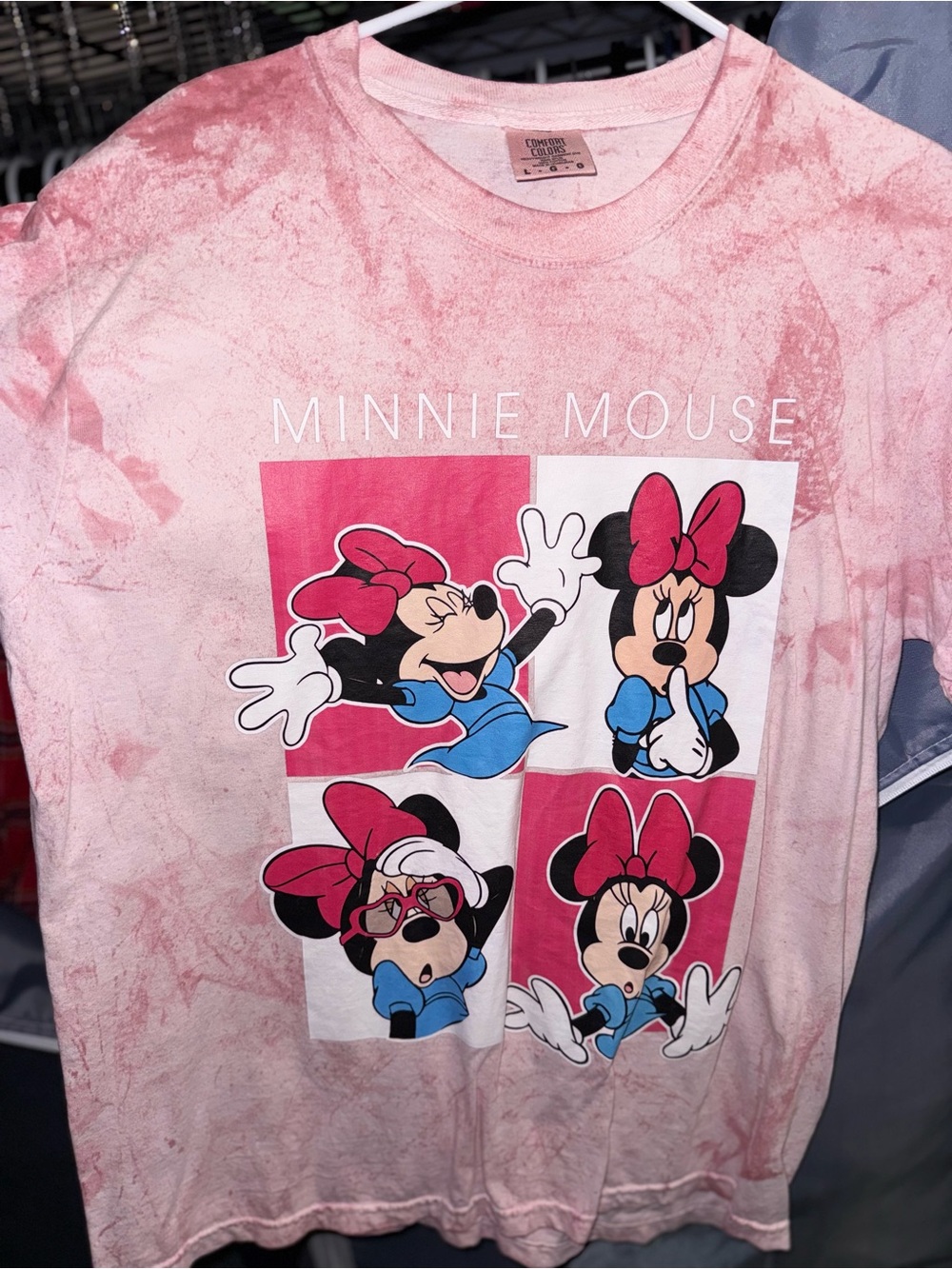 Minnie Mouse Pink Tie-Dye Tee - Disney